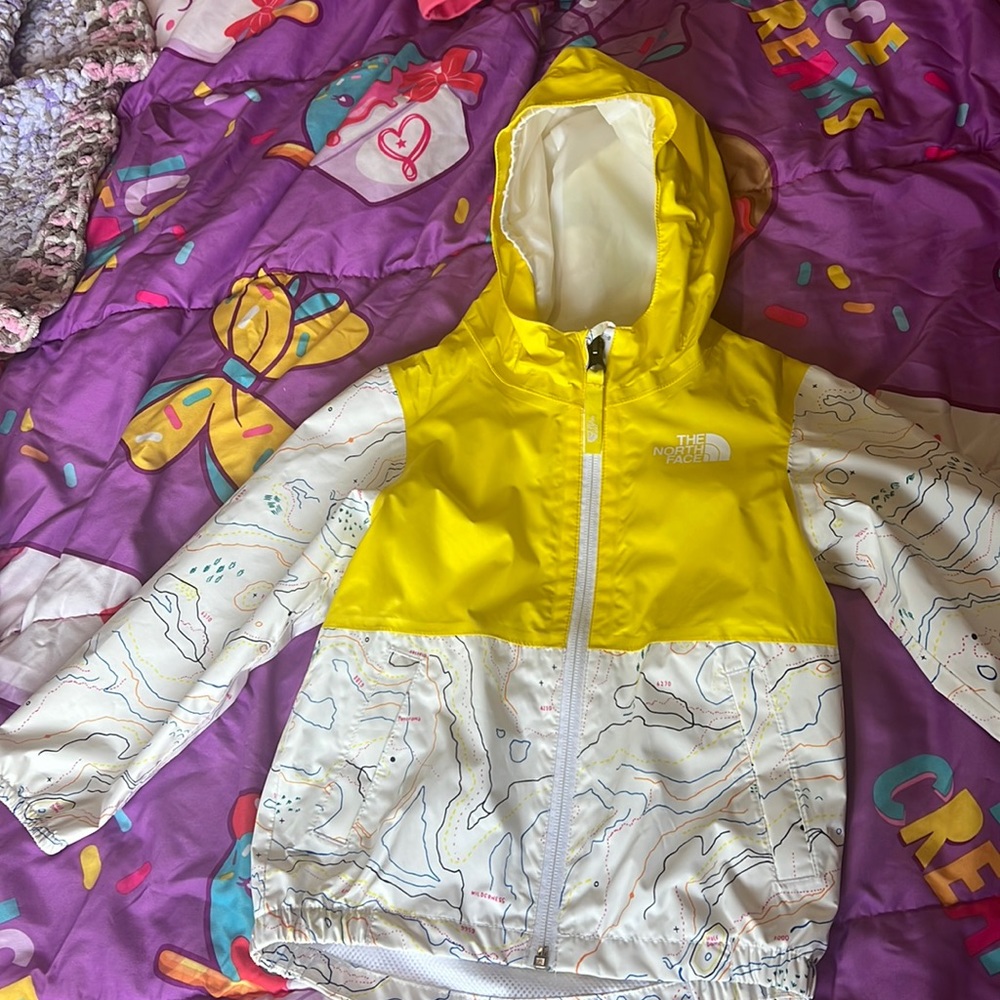 North face rain jacket.